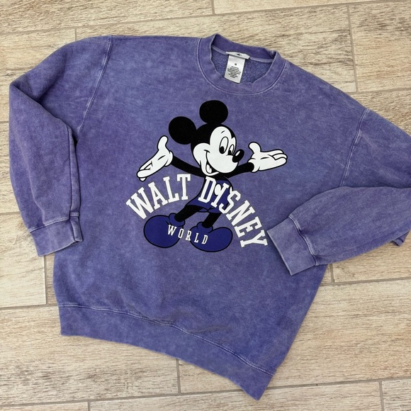 Walt Disney World Mickey Mouse Sweatshirt Medium - Picture 1 of 1